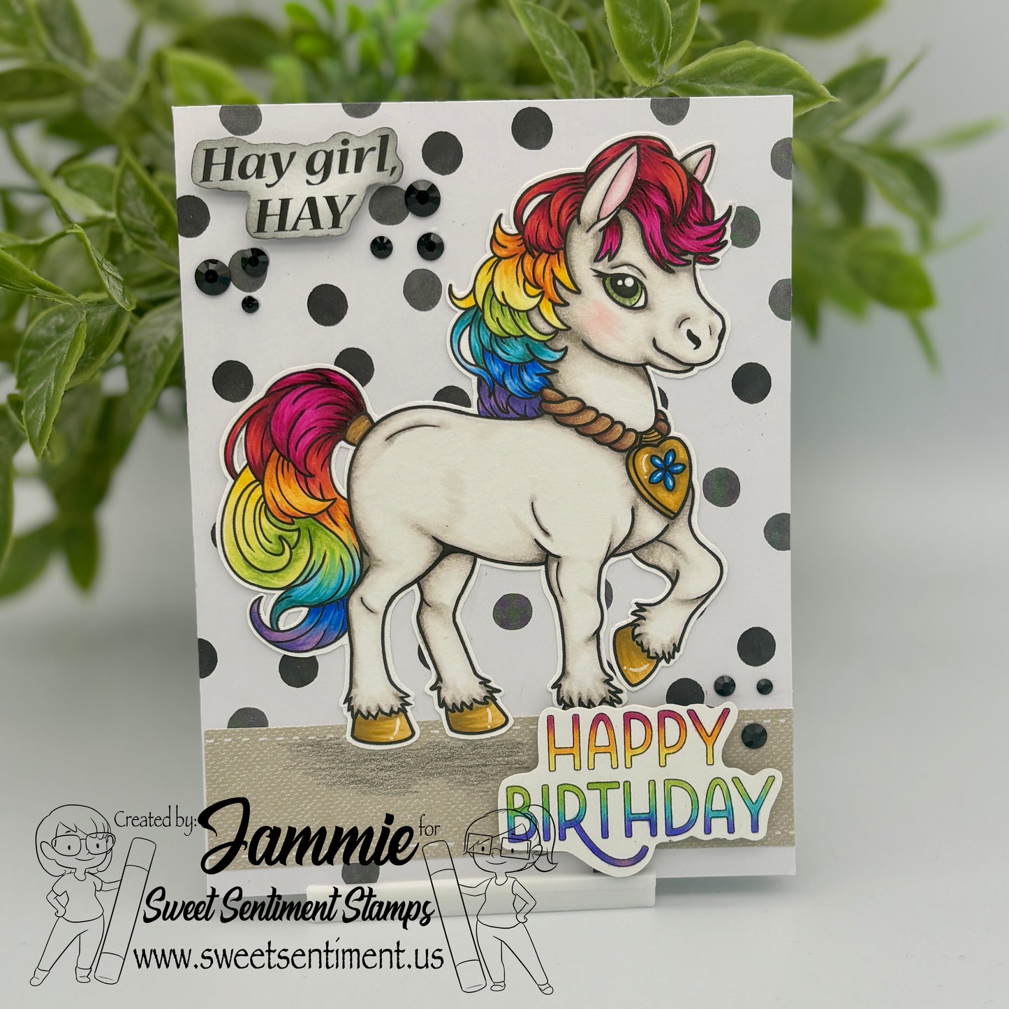 A Little Horse Stamp Set
