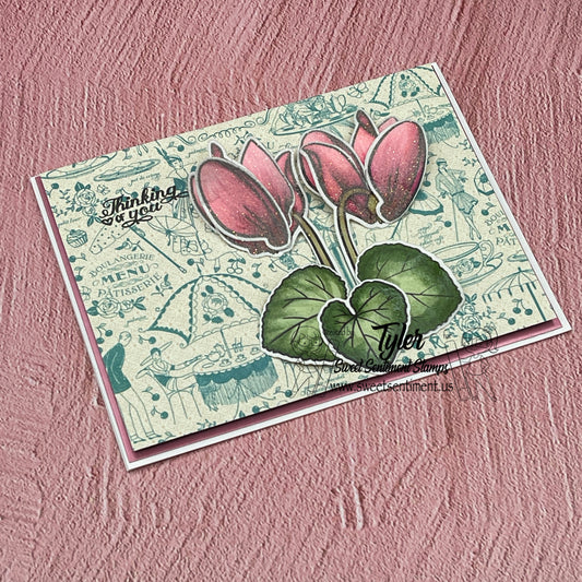 Courageous Cyclamen Stamp Set