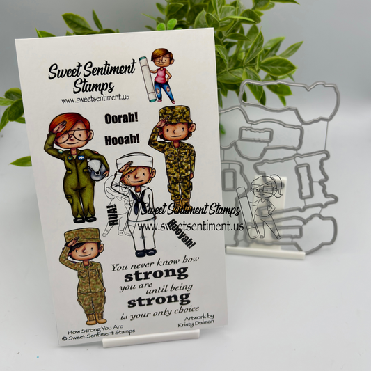 How Strong You Are Stamp & Die Set