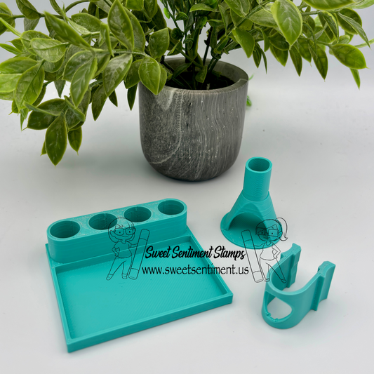Refill Station & Easy Squeezer Bundle by LeDoux Designs - Teal