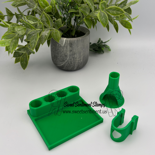Refill Station & Easy Squeezer Bundle by LeDoux Designs - Green