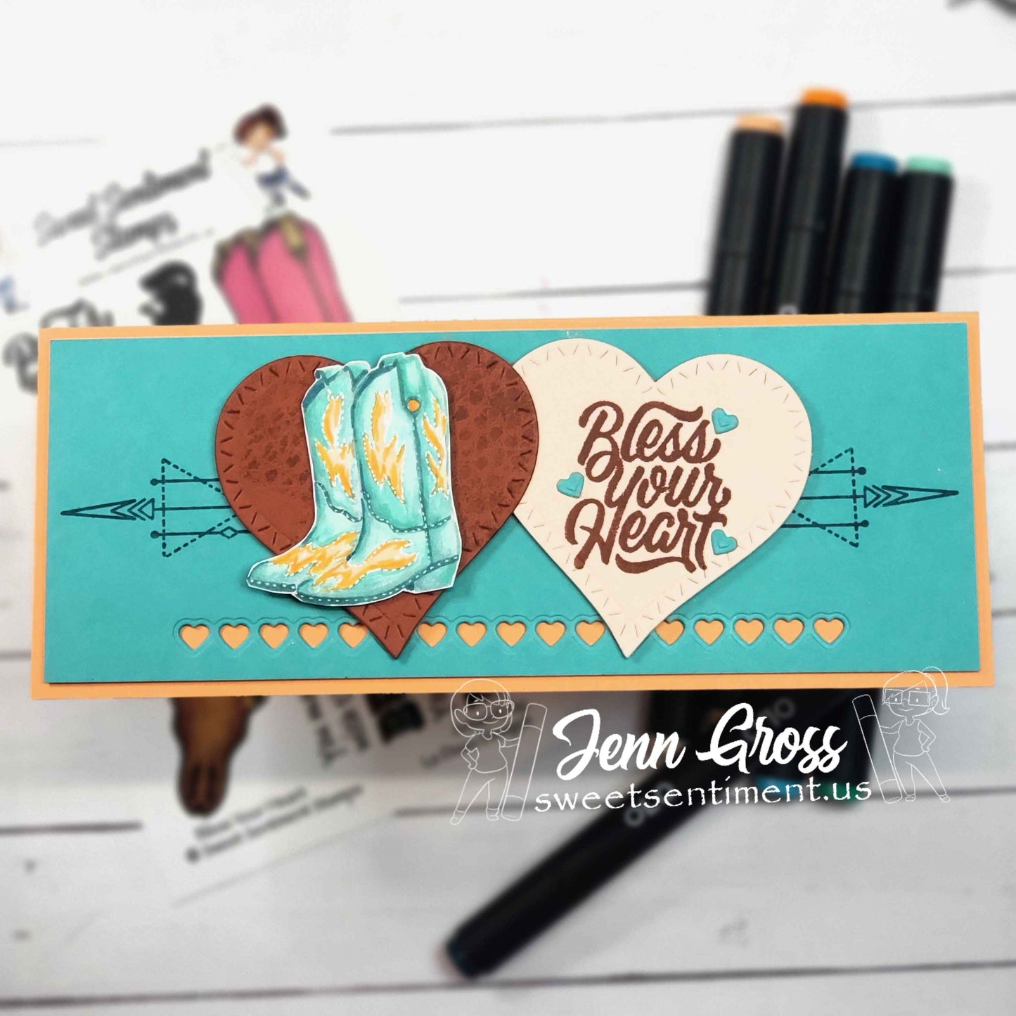 Bless Your Heart Stamp Set