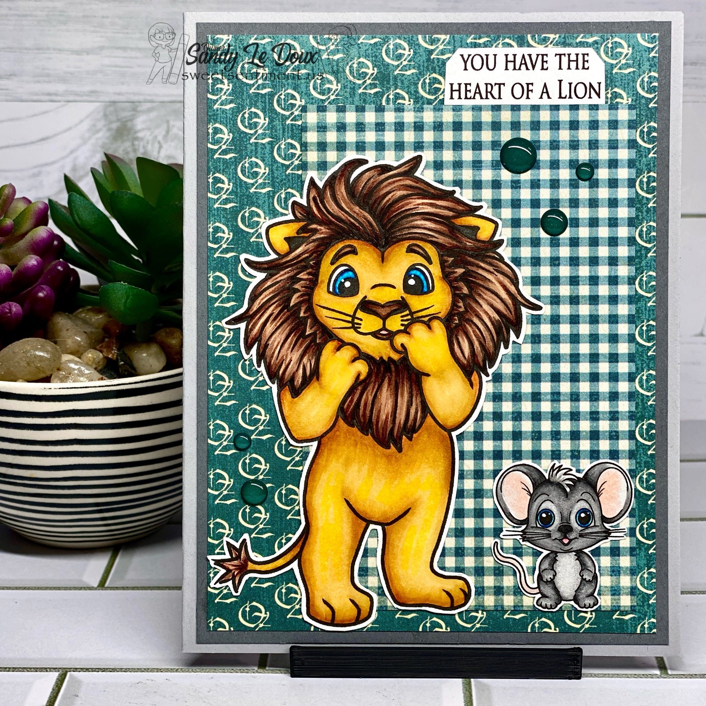 Courage of a Lion Stamp Set