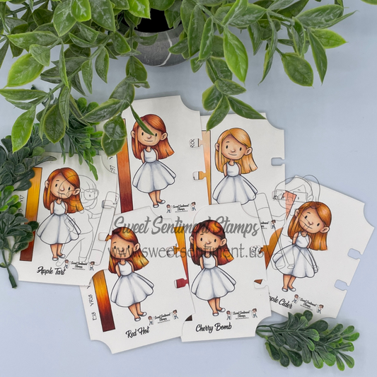Ginger Color Cards