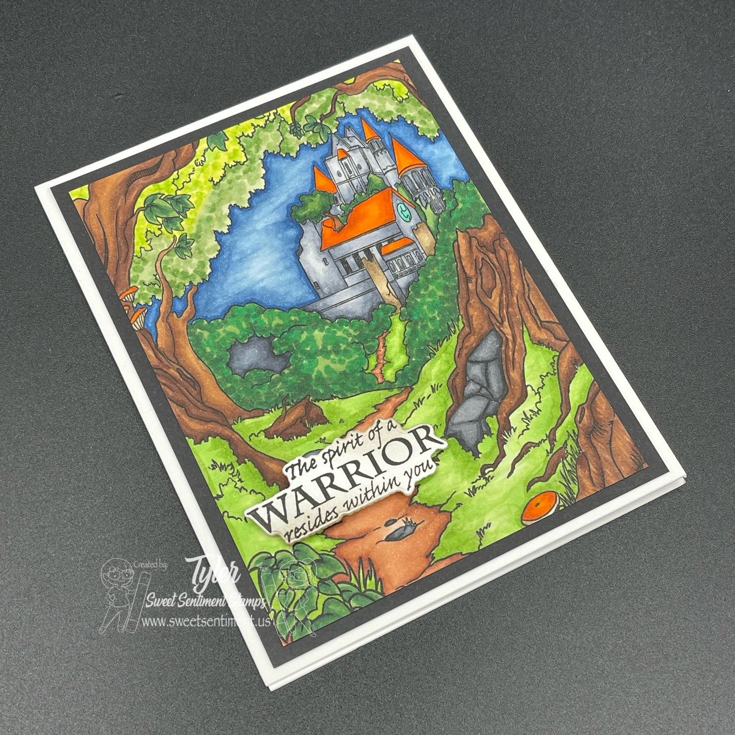 Gothic Forest Stamp Set