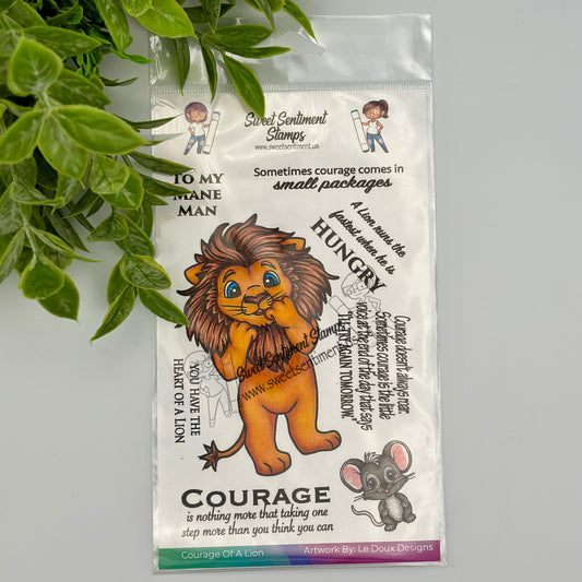 Courage of a Lion Stamp Set
