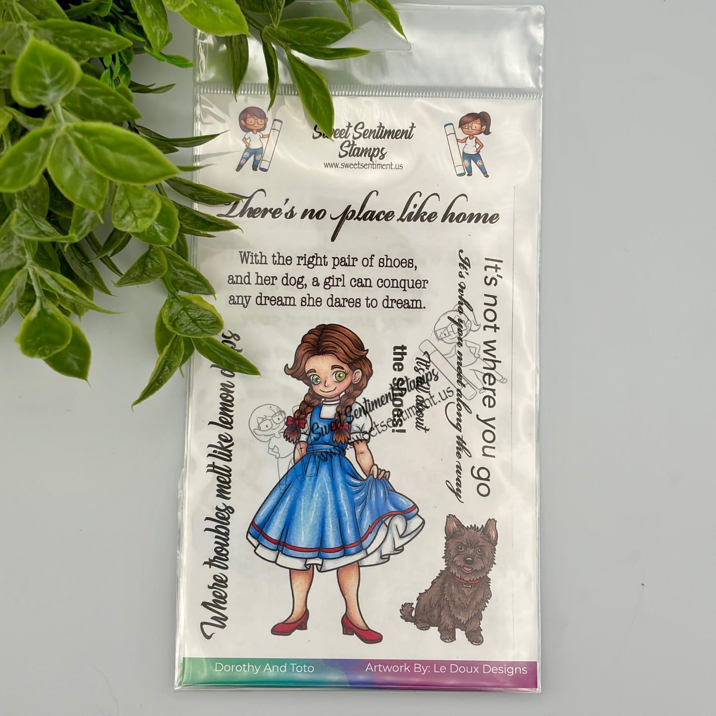 Dorothy and Toto Stamp Set