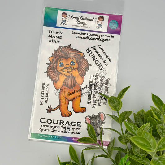 Courage of a Lion Stamp & Die Set
