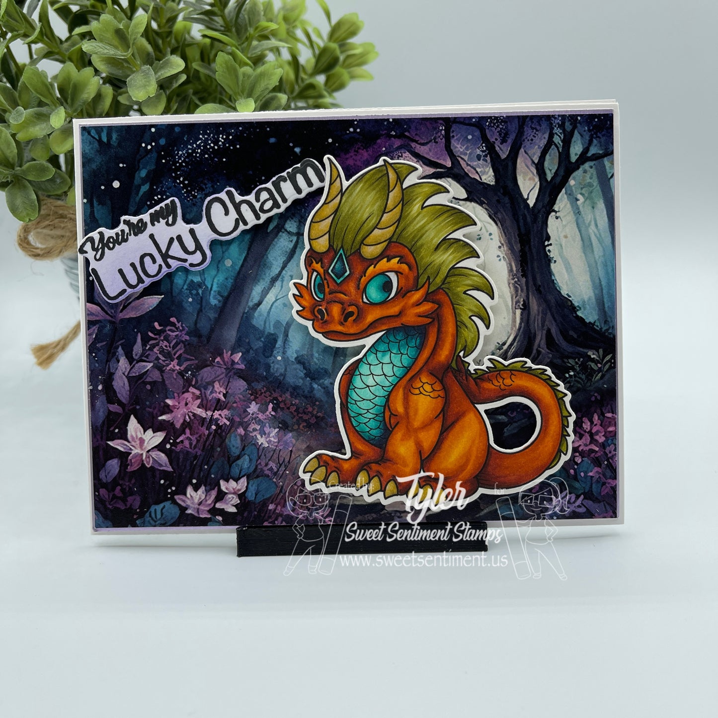 Luck Dragon Stamp & Die Set