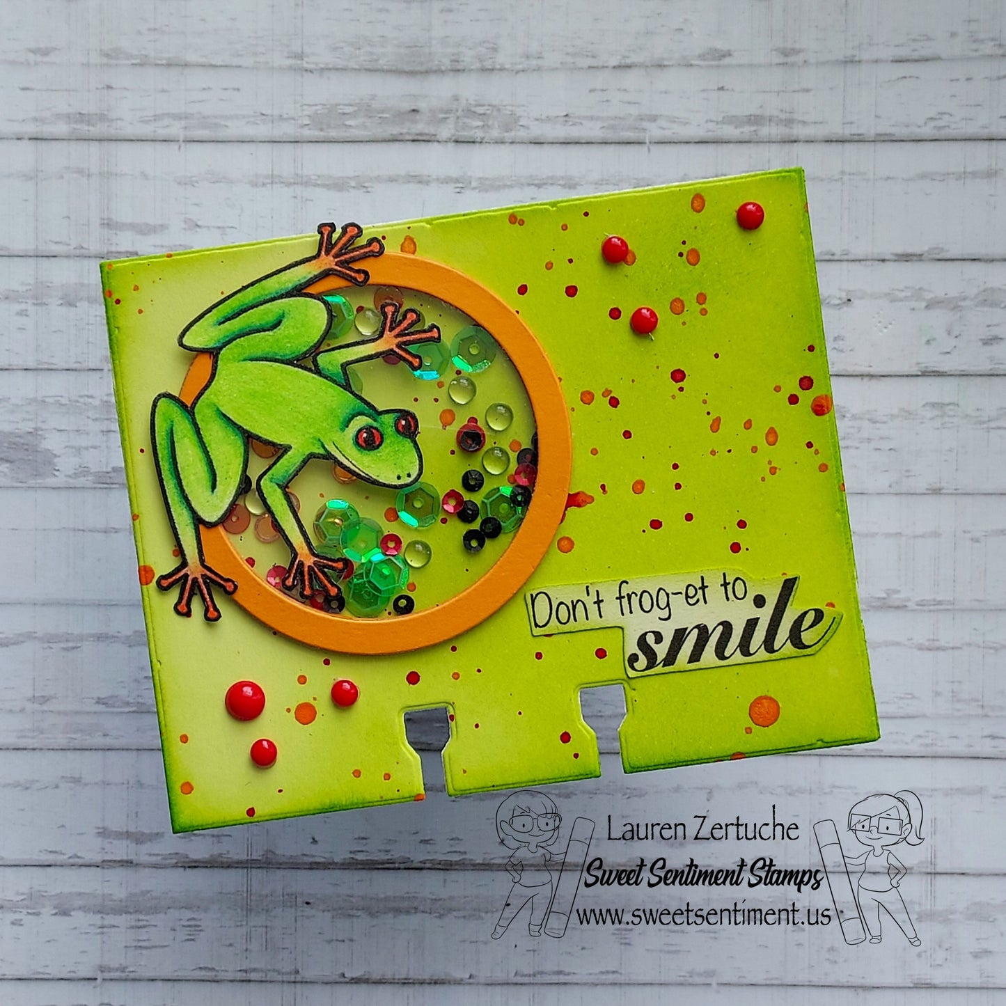 Ribbit Stamp Set