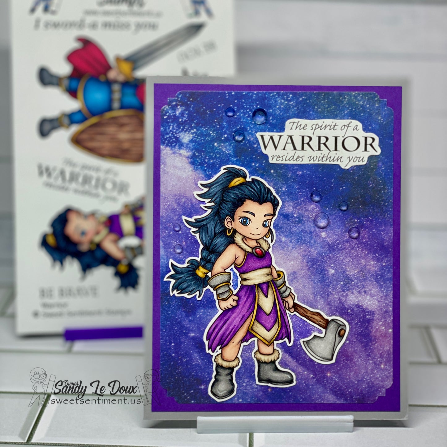 Warrior Stamp Set