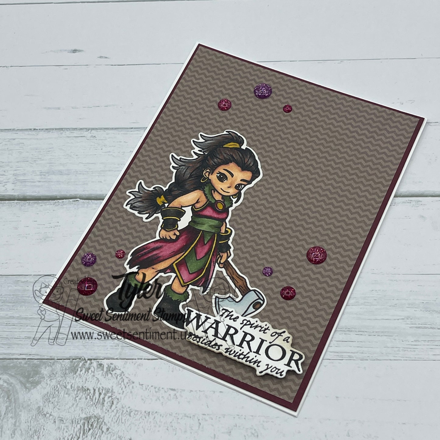 Warrior Stamp Set