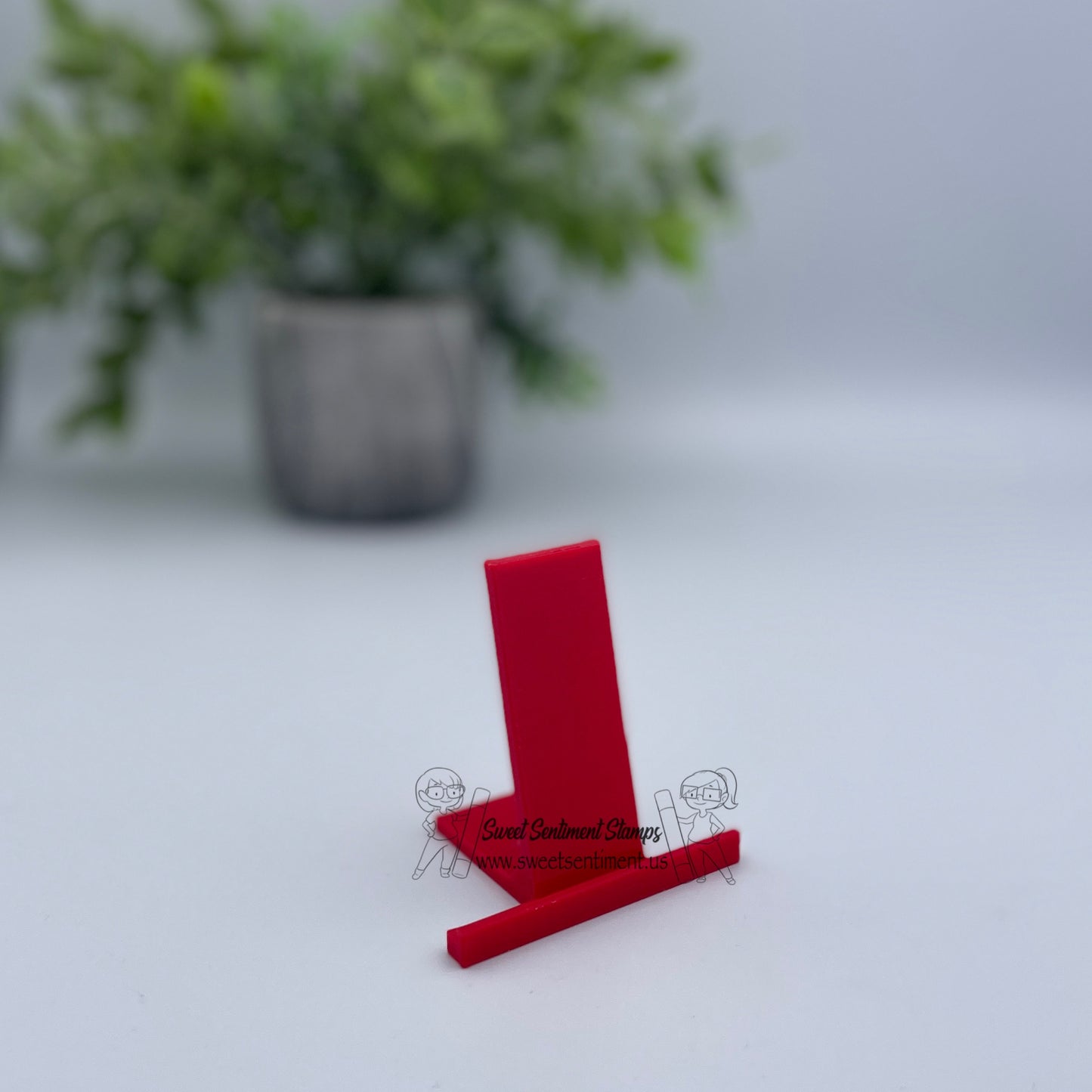 Card Stands by LeDoux Designs - Red