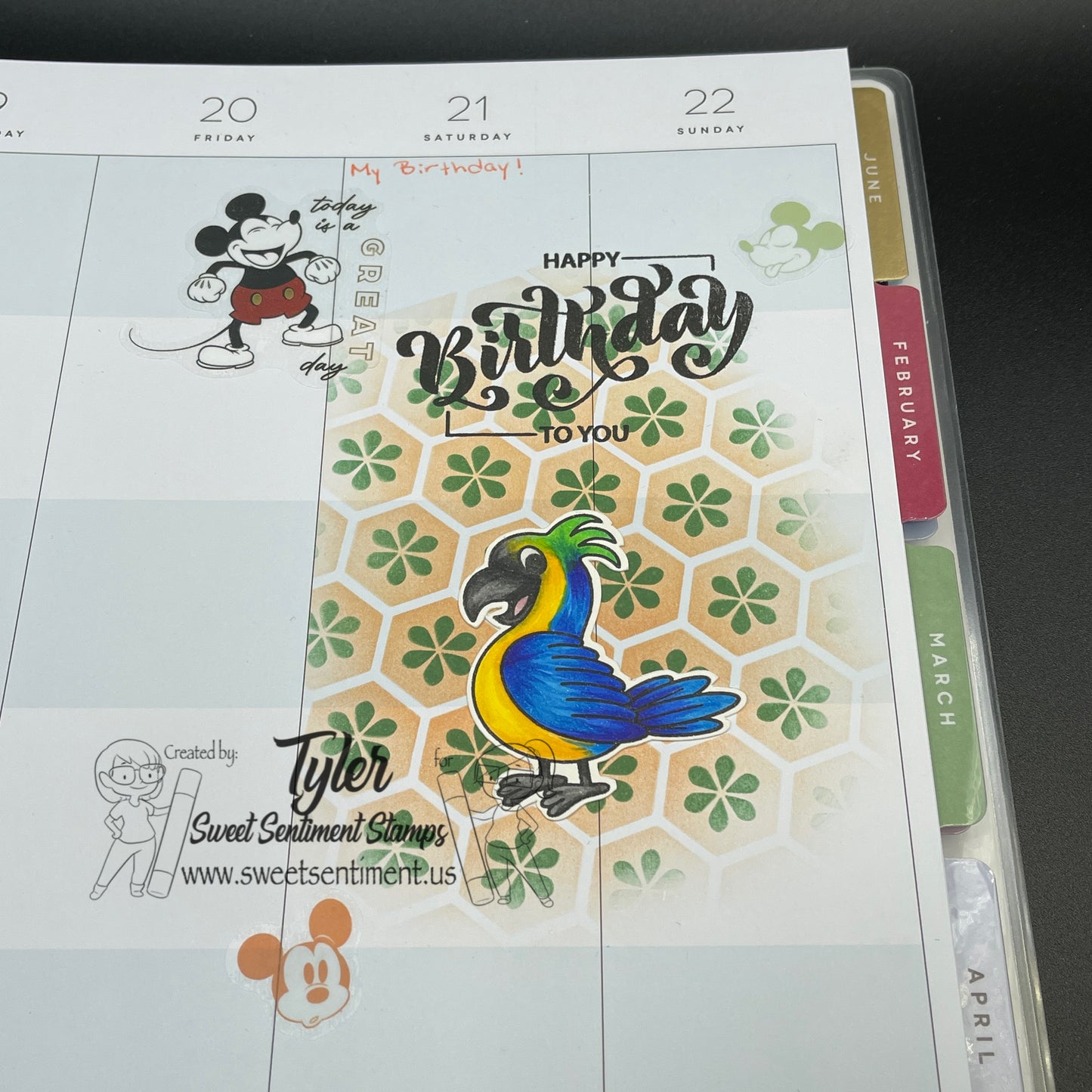 Bird Joy Stamp Set