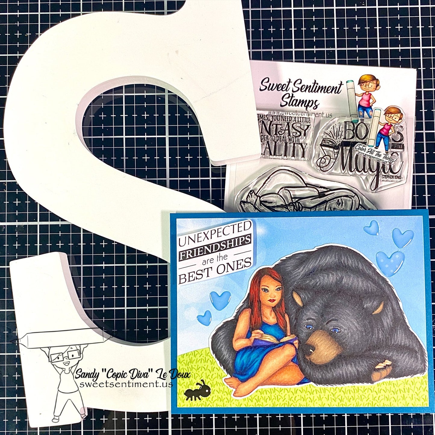 Books and Bears Stamp Set