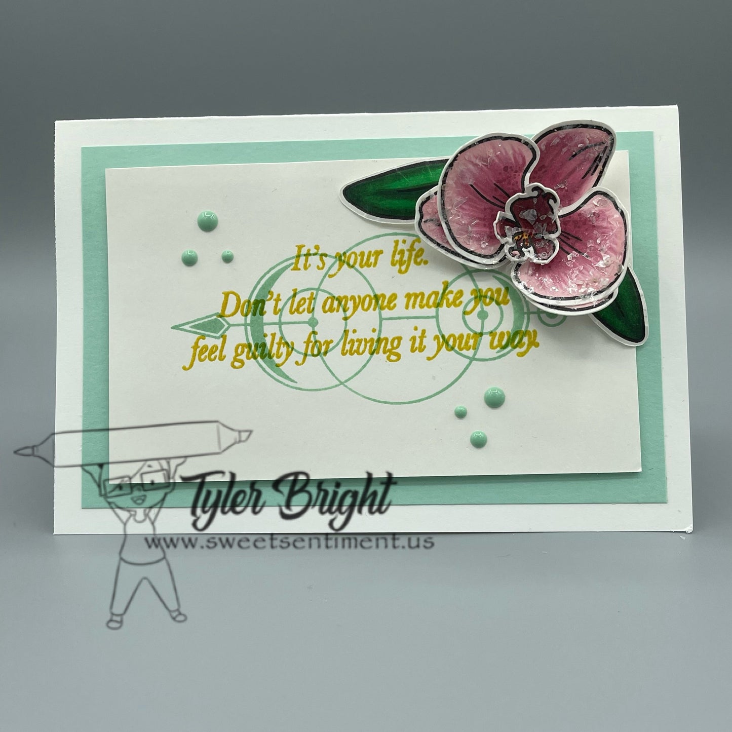 One and Only Orchid Stamp Set