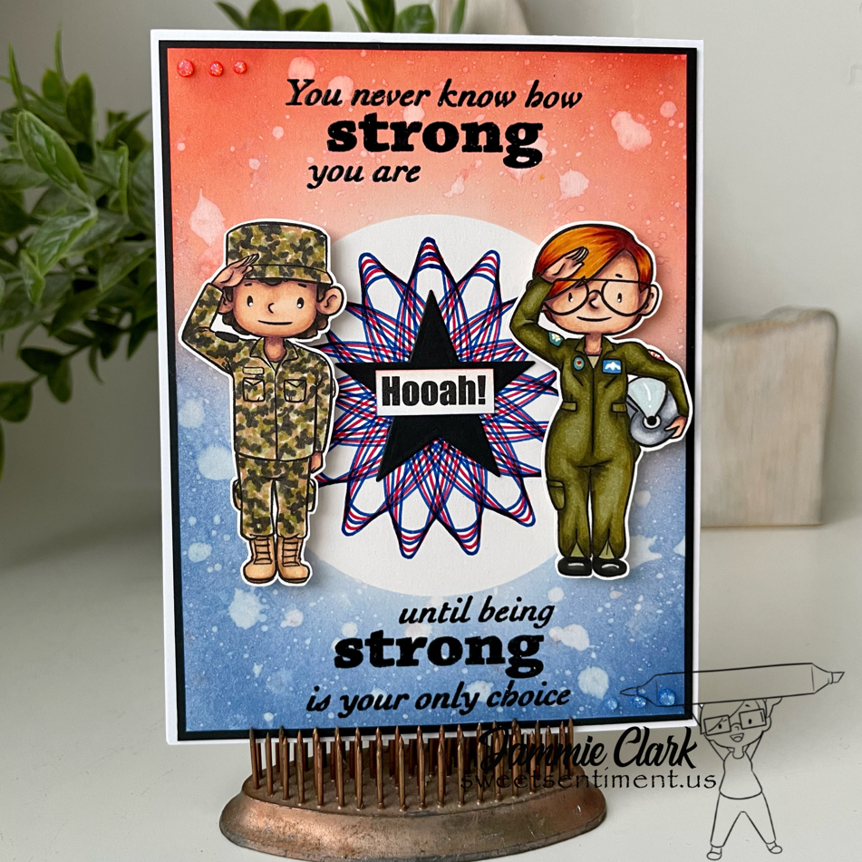 How Strong You Are Stamp Set
